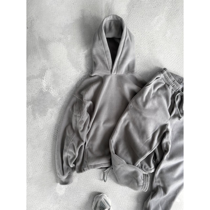 Флісовий oversize костюм
