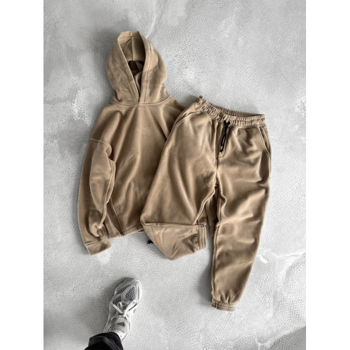 Флісовий oversize костюм
