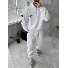 Oversize костюм з вишивкою