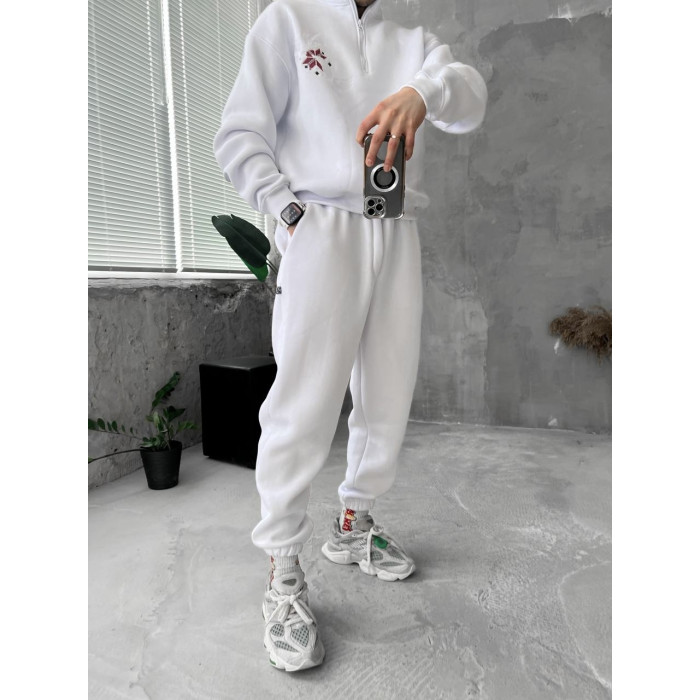 Oversize костюм з вишивкою