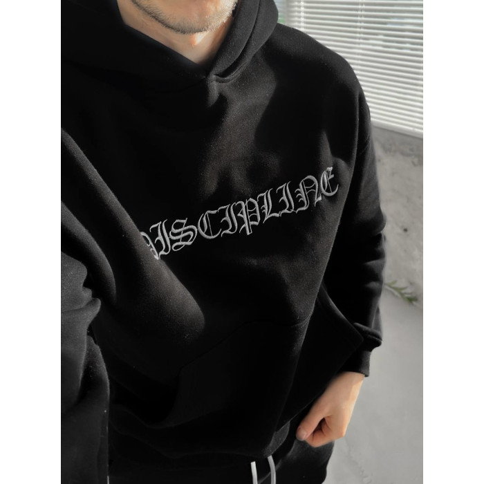 Oversize костюм з вишивкою