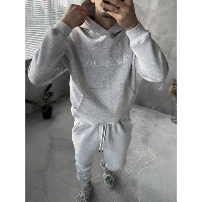Oversize костюм з вишивкою