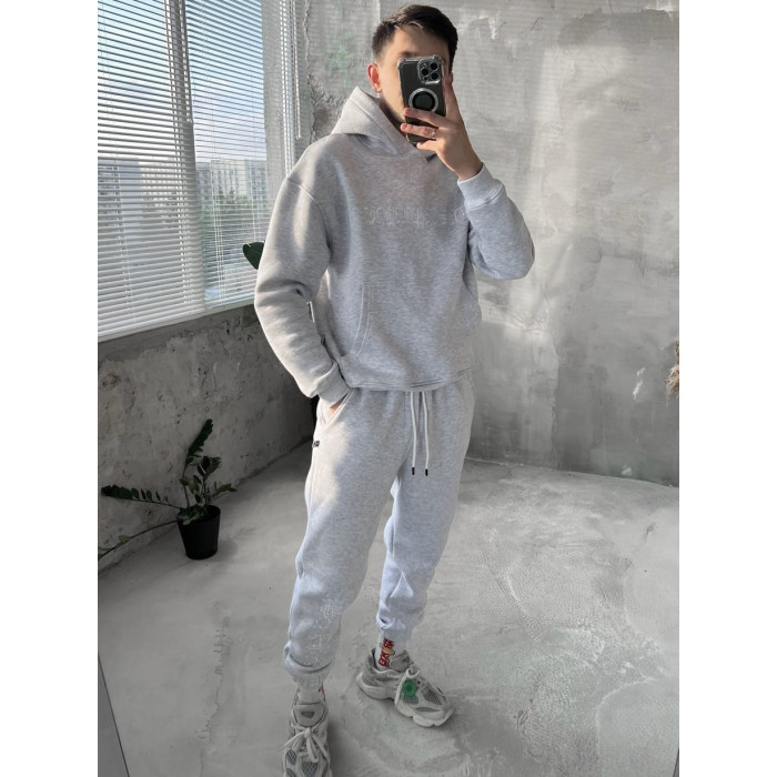 Oversize костюм з вишивкою