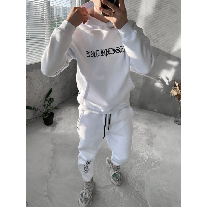 Oversize костюм з вишивкою
