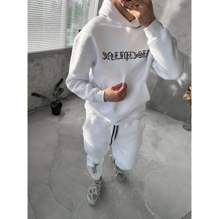 Oversize костюм з вишивкою