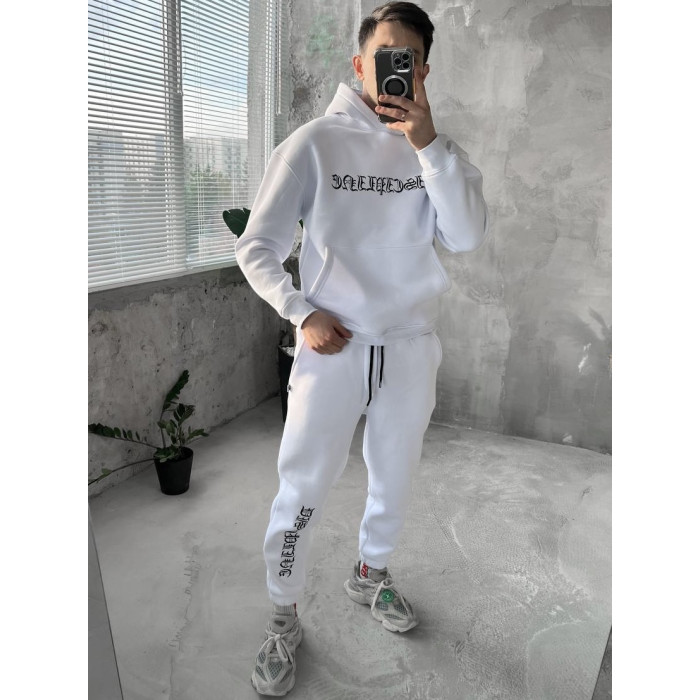 Oversize костюм з вишивкою